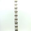 18KT White Gold and Diamond Tennis Bracelet
