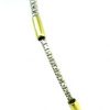 14KT Two Tone Yellow and White Gold Diamond Bracelet