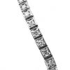 18KT White Gold and Diamond Tennis Bracelet - Image 2