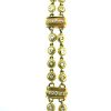 18kt Yellow Gold and Diamond Double Bracelet