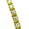 18kt Yellow Gold and Diamond Tennis Bracelet