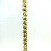 14KT Yellow Gold Diamond Tennis Bracelet - Image 2