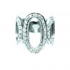 14KT White Gold & Diamond Ring Retal