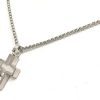 Happy Cross 18K Gold and Diamonds Necklace
