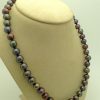 Elegant 9.5mm Black Tahitian Pearls w/ Screw inside Pearls Stunning on a fake neck